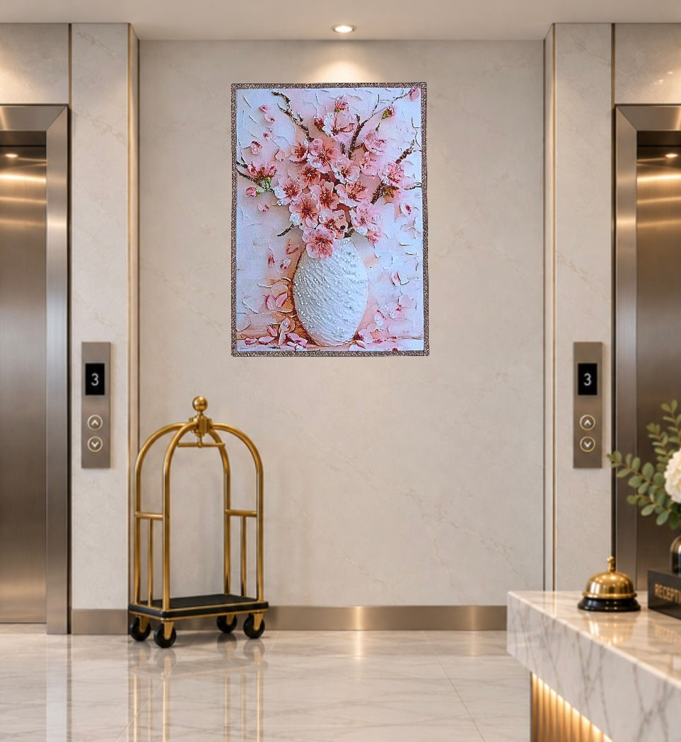 Give your hotel lobby a warmer, more refined welcome with Blush Peony Vase, creating an elegant focal point for guests to enjoy.